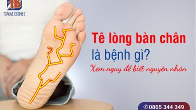 Hai bàn chân bị tê là bệnh gì
